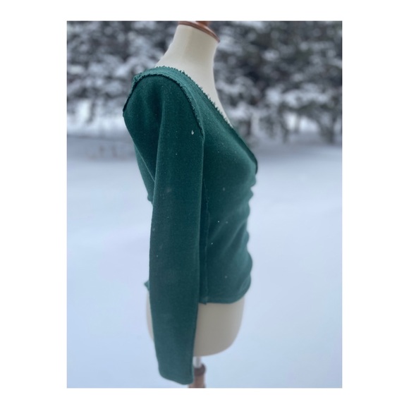 Free People Like A Boss Tee Everglade Sz XS NWT - Picture 8 of 10